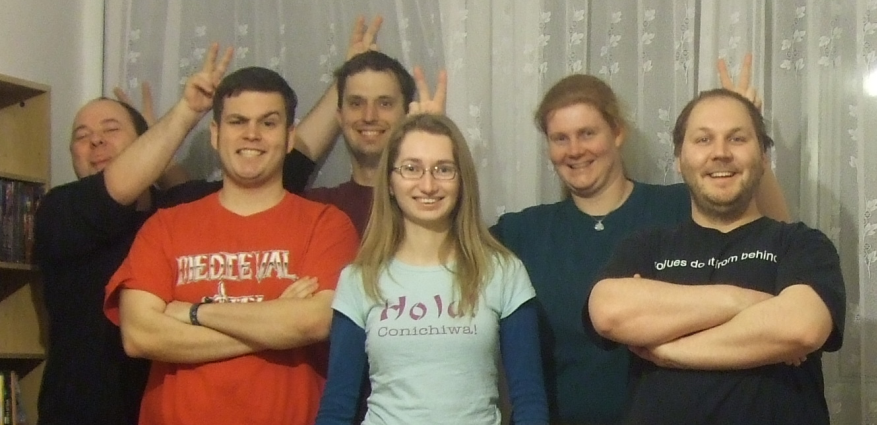 Unsere Warhammer Crew (zum Vergrößern klicken) Unsere Warhammer Crew (zum Vergrößern klicken)