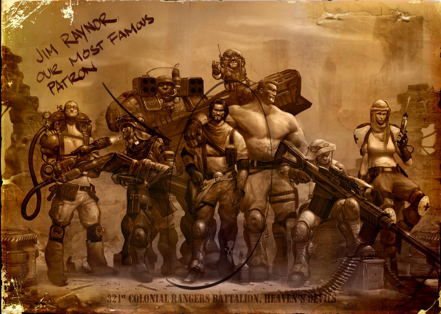 Raynor's Raiders (zum Vergrößern klicken)